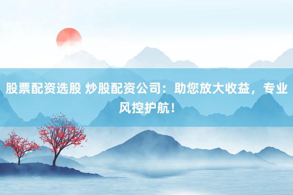 股票配资选股 炒股配资公司：助您放大收益，专业风控护航！
