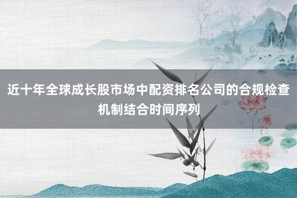 近十年全球成长股市场中配资排名公司的合规检查机制结合时间序列