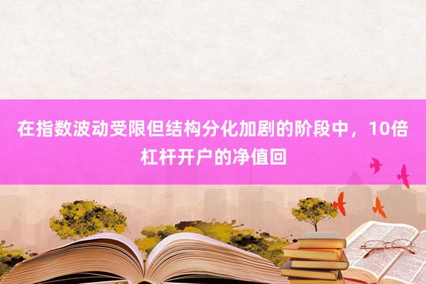 在指数波动受限但结构分化加剧的阶段中，10倍杠杆开户的净值回